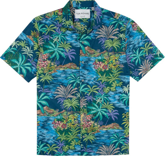 Tori Richard 'Land Marker' Cotton Lawn Shirt