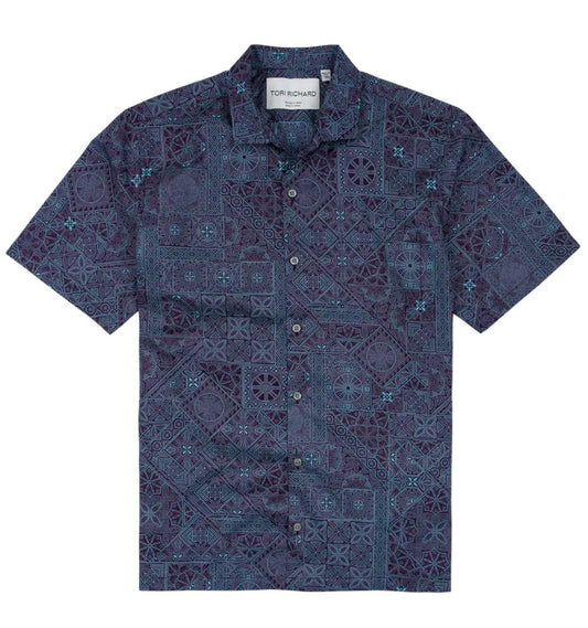 Tori Richard 'Aragonite' Cotton Lawn Shirt