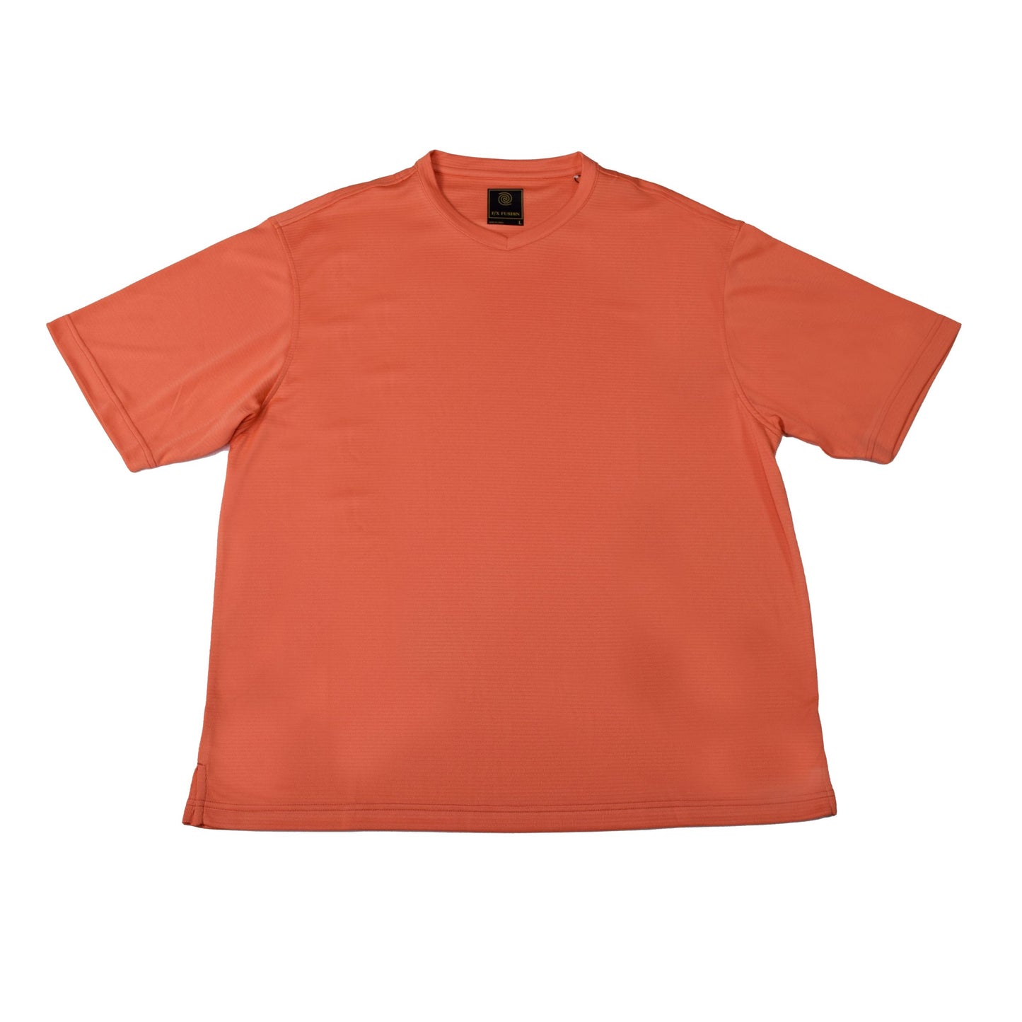 FX Fusion Solid Tonal Short Sleeve V-Neck Tee