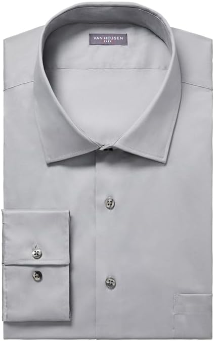 Van Heusen Big Fit Ultra Wrinkle Free Stretch Dress Shirt