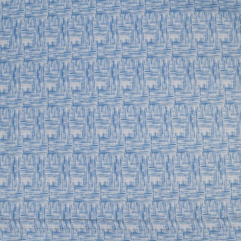 FX Fusion 'Basketweave' Printed Short Sleeve Golf Polo Shirt