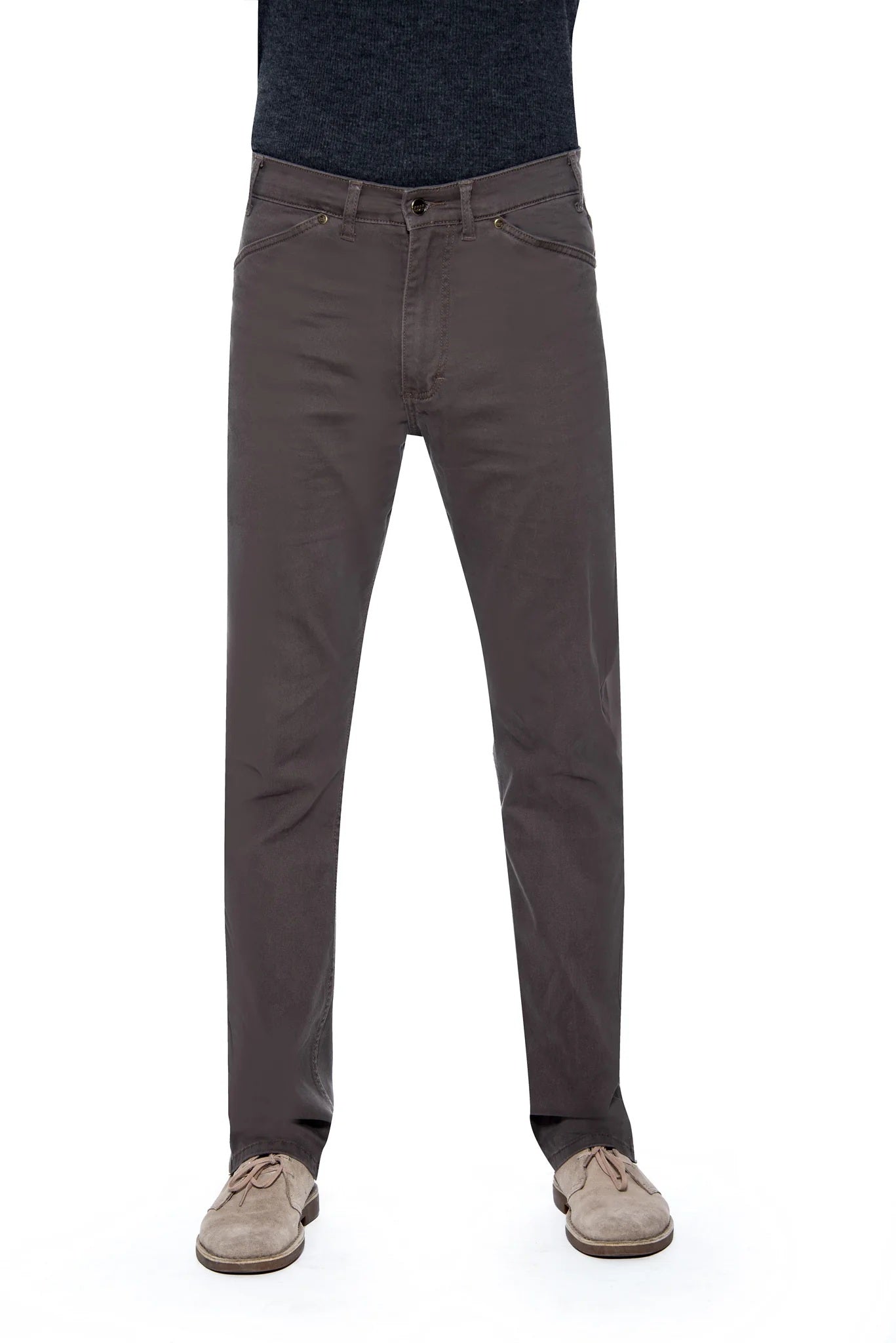 Grand River Lightweight Stretch Twill Pant - Brown – Dick Anthony Ltd.