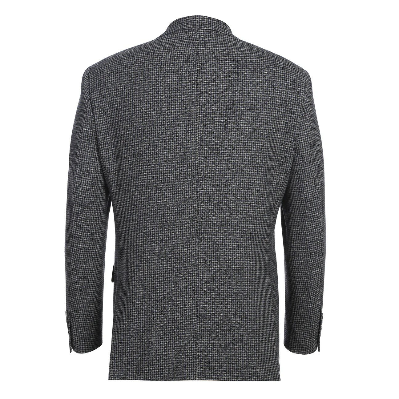 Renoir Blue Check Slim Fit Sport Coat