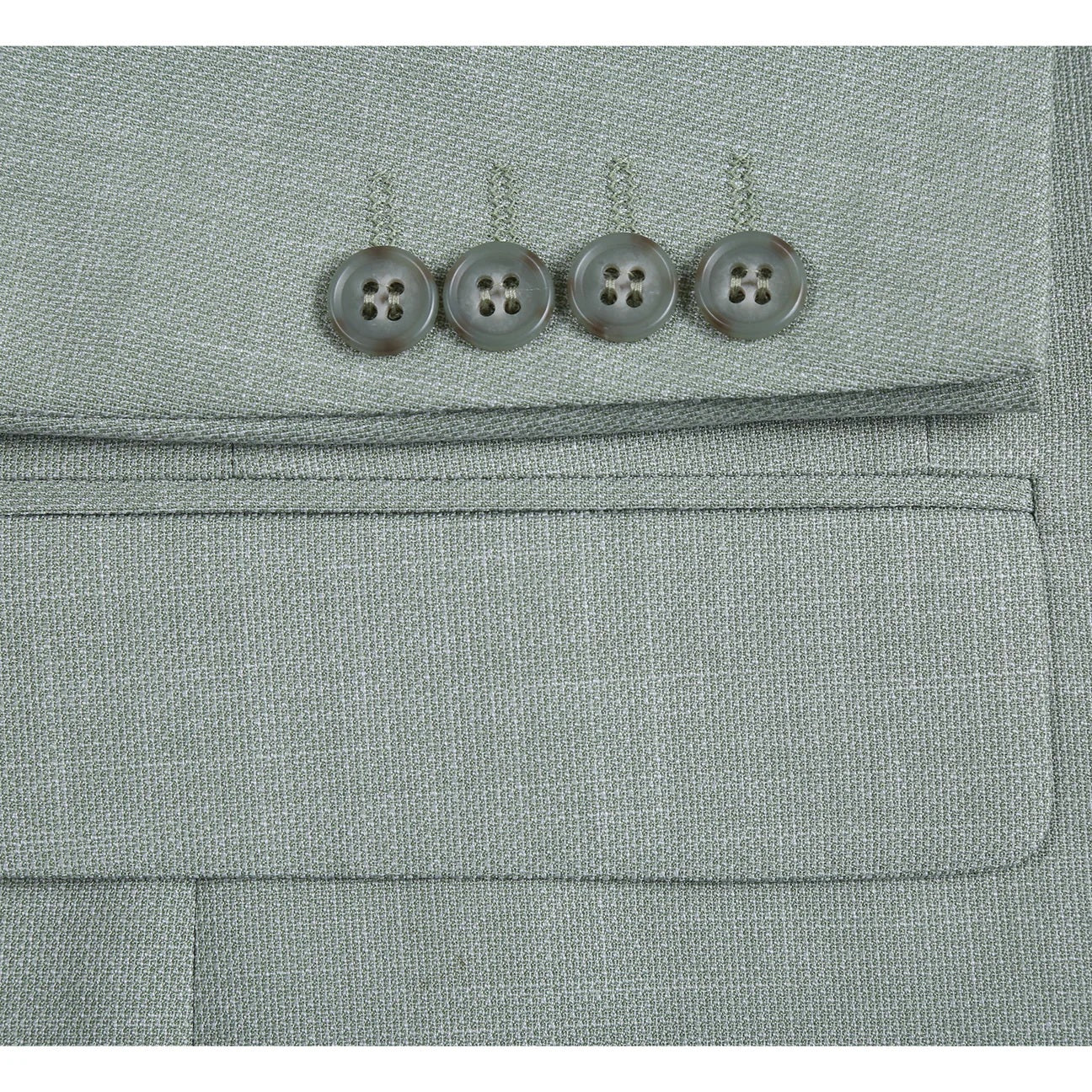 Renoir Light Green Slim Fit Sport Coat