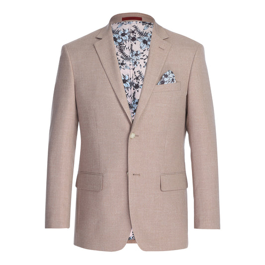 Renoir Warm Taupe Slim Fit Sport Coat