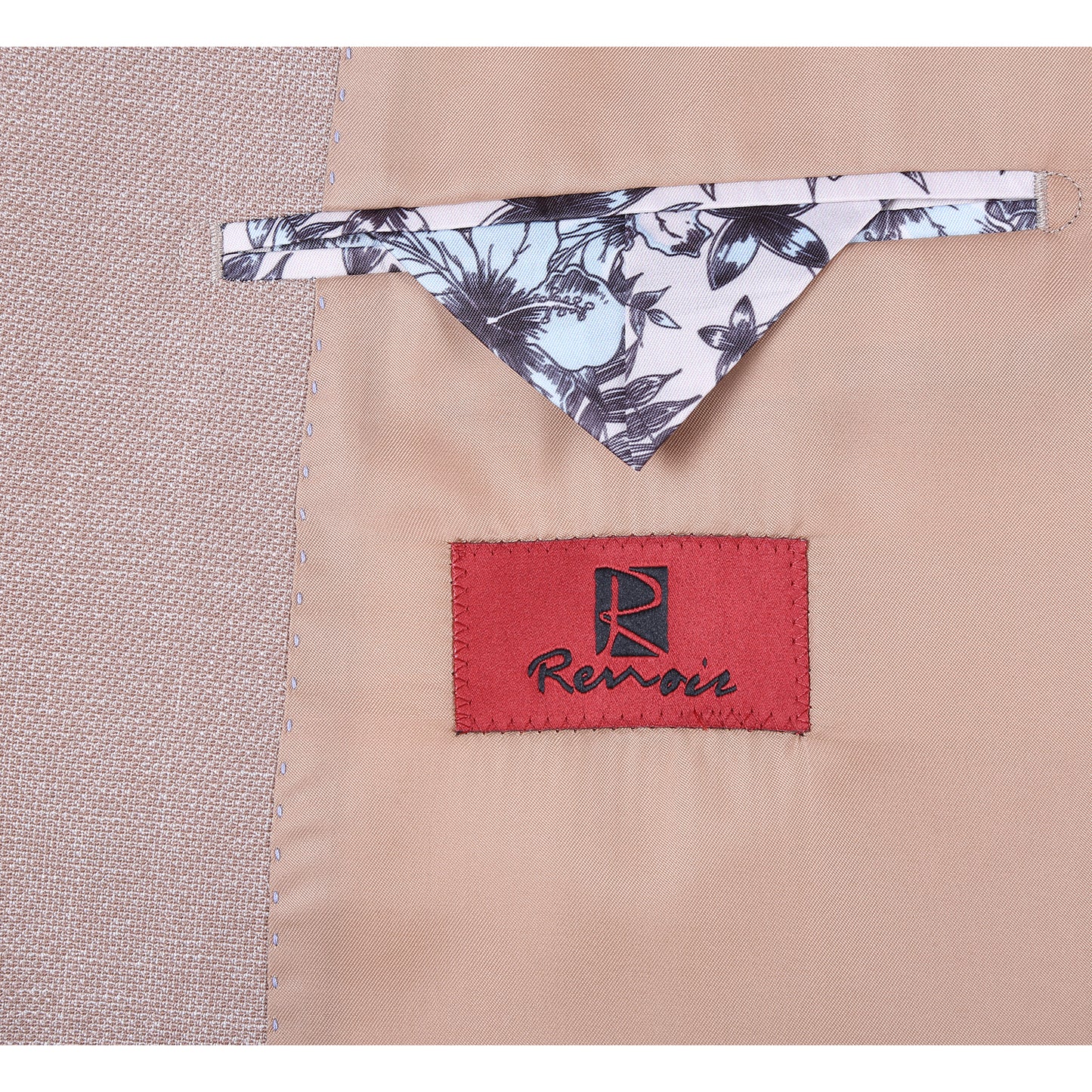 Renoir Warm Taupe Slim Fit Sport Coat