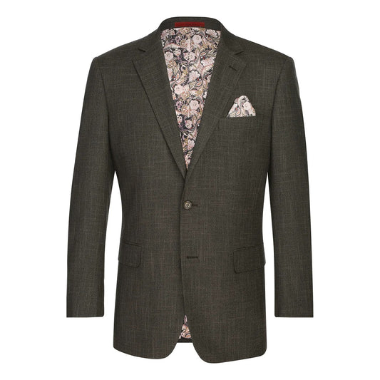 Renoir Dark Brown Classic Fit Sport Coat