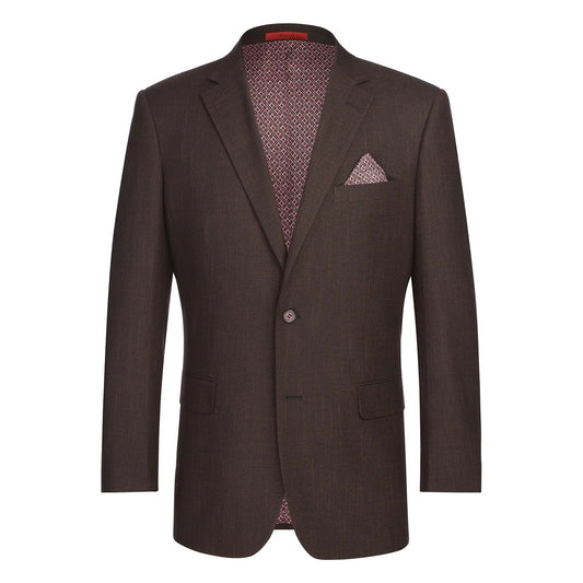Renoir Red Brown Classic Fit Sport Coat