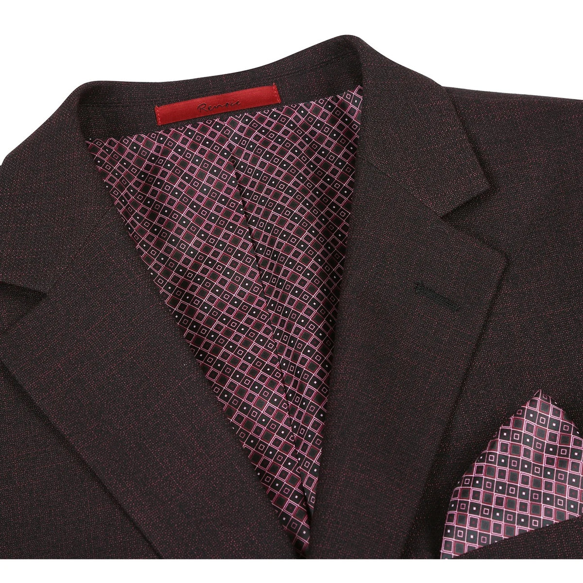 Renoir Red Brown Classic Fit Sport Coat