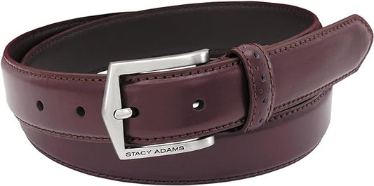 Stacy Adams Pinseal Genuine Leather Dress Belt