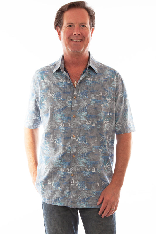 Scully Short Sleeve Vintage Hawaiian Shirt