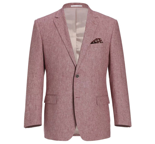 Renoir Burgundy Classic Fit Sport Coat