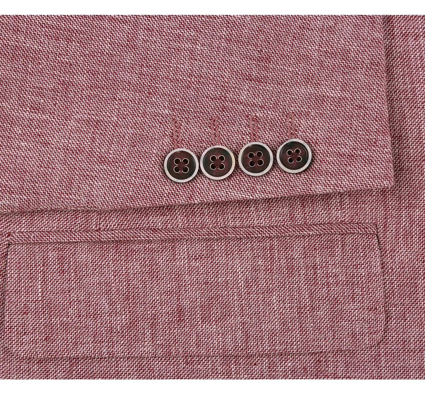 Renoir Burgundy Classic Fit Sport Coat