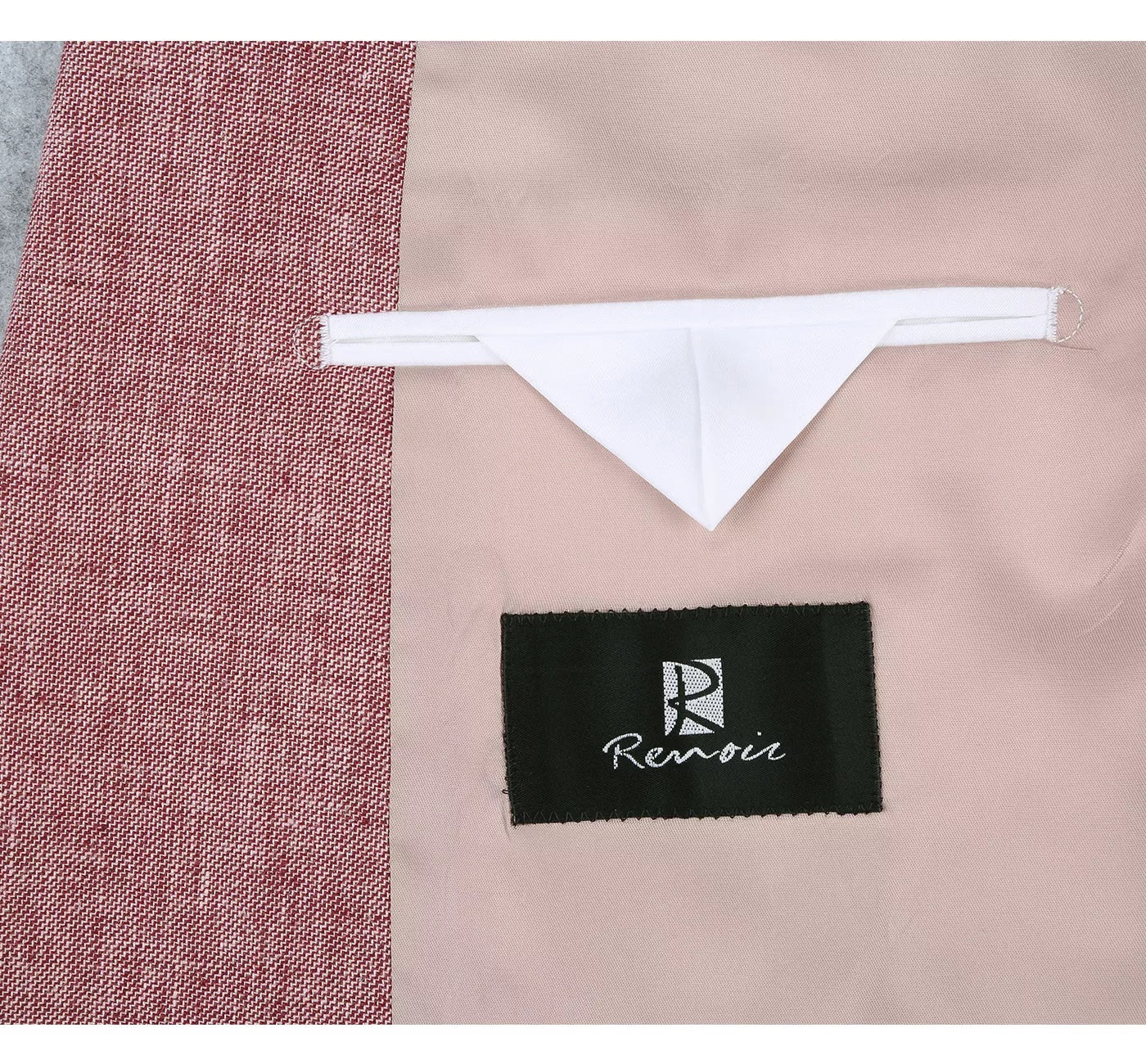 Renoir Burgundy Classic Fit Sport Coat