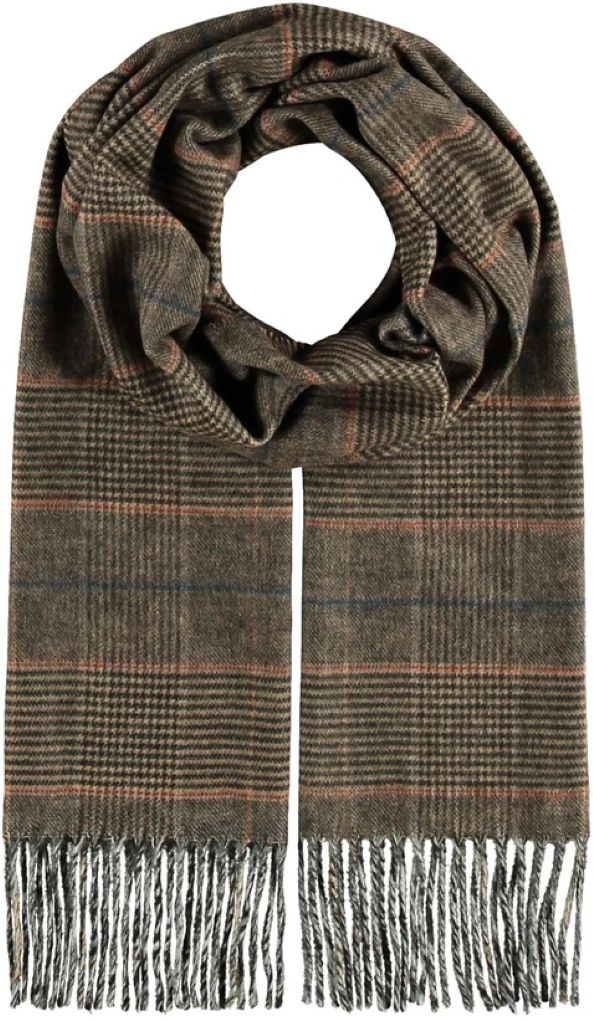 Fraas Glen Plaid Cashmink Scarf