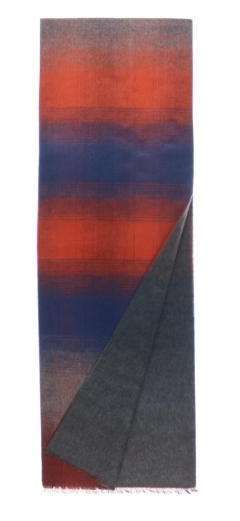 Fraas Colorblock Reversible Cashmink Scarf
