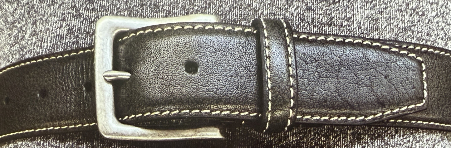 Davis Brothers Vintage Tanned 38mm Leather Belt