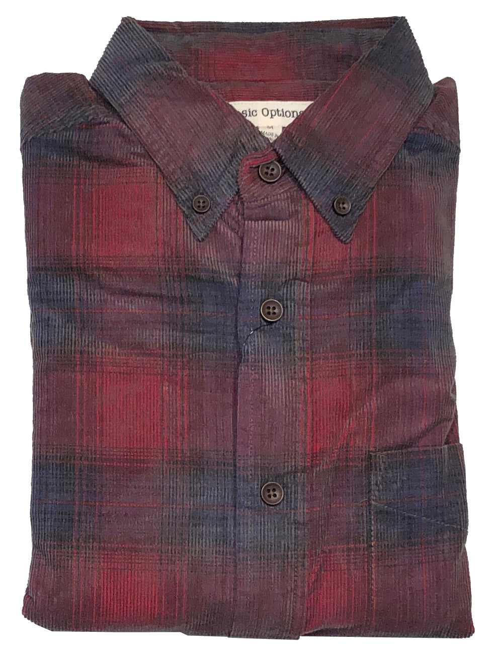 Basic Options Yarn Dyed Corduroy Plaid Shirt – Dick Anthony Ltd.
