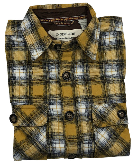 r-options Wool/Flannel Long Sleeve Shirt