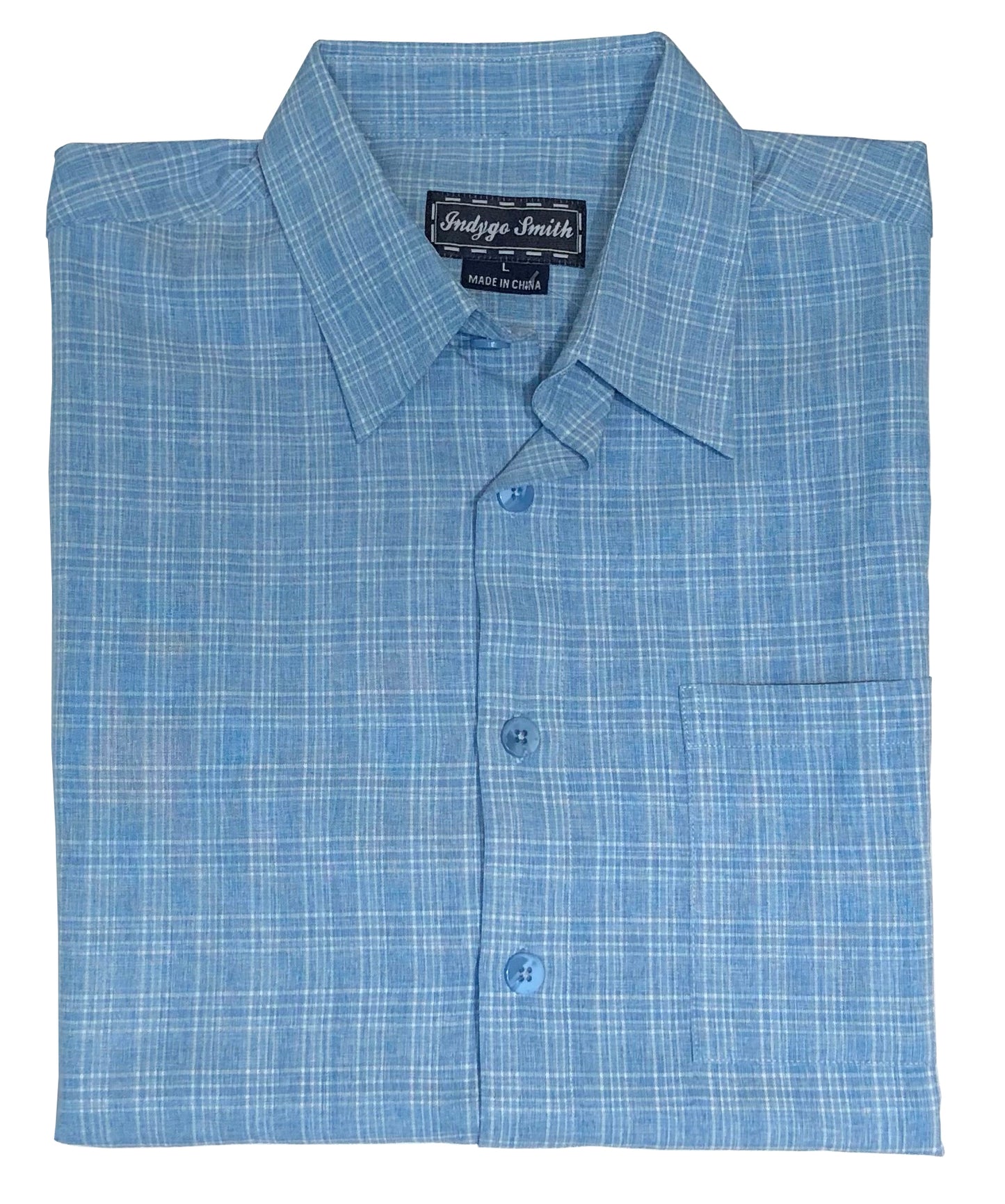 Indygo Smith Multi Check Short Sleeve Shirt