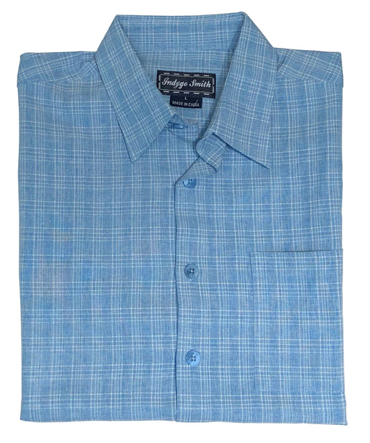 Indygo Smith Multi Check Short Sleeve Shirt