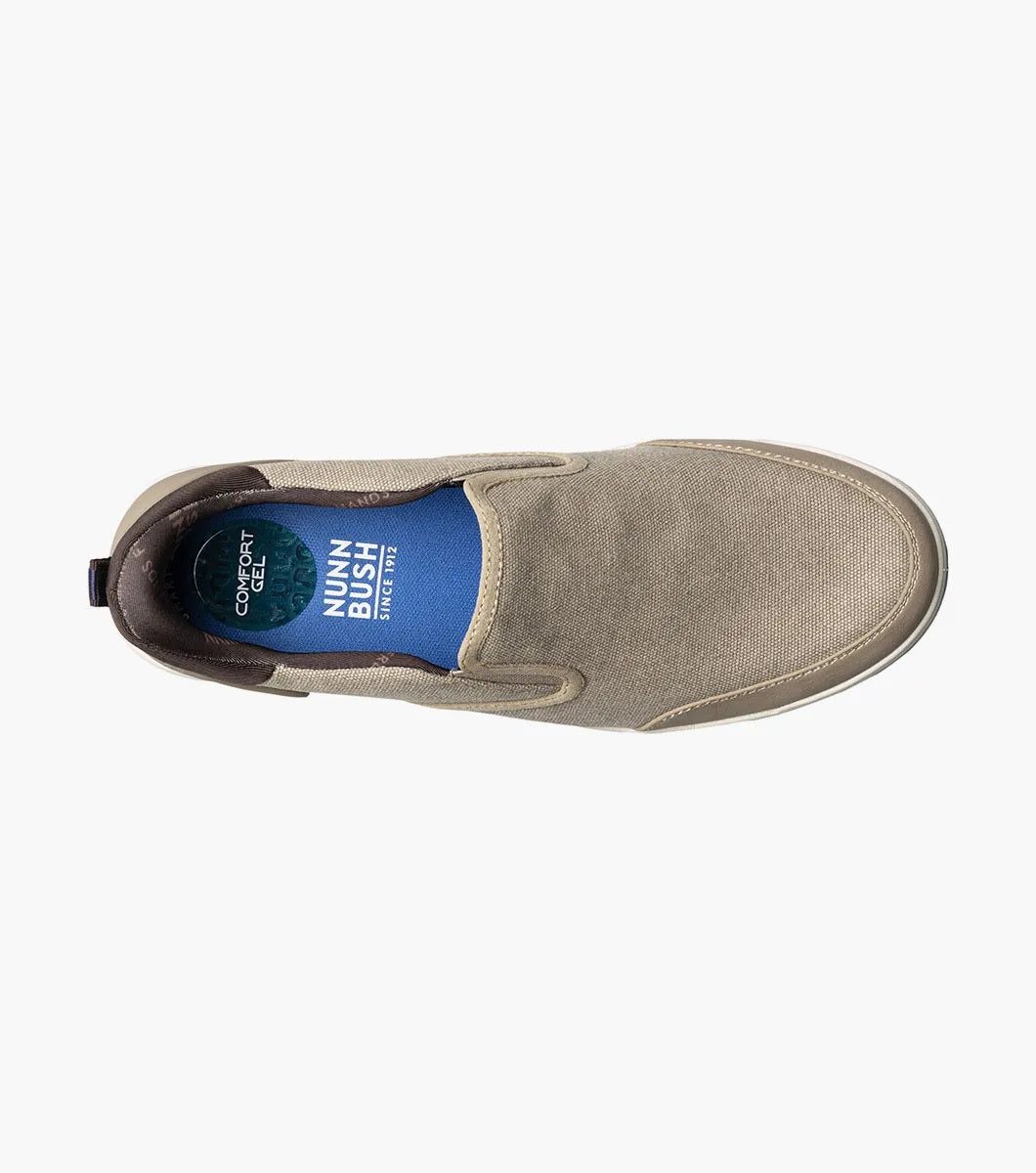 Nunn Bush Kore City Walk EZ Canvas Moc Toe Slip On