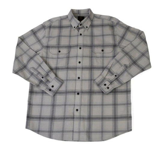 FX Fusion Reverse Cord Plaid Button Down Shirt
