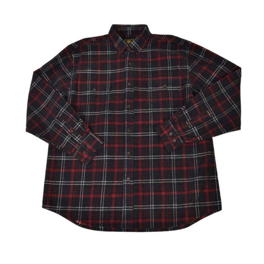 FX Fusion Reverse Cord Plaid Button Down Shirt