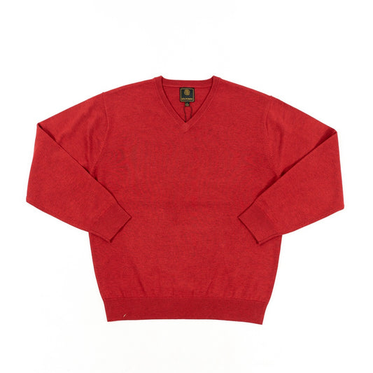 FX Fusion Solid Color V-Neck Tall Size Sweater