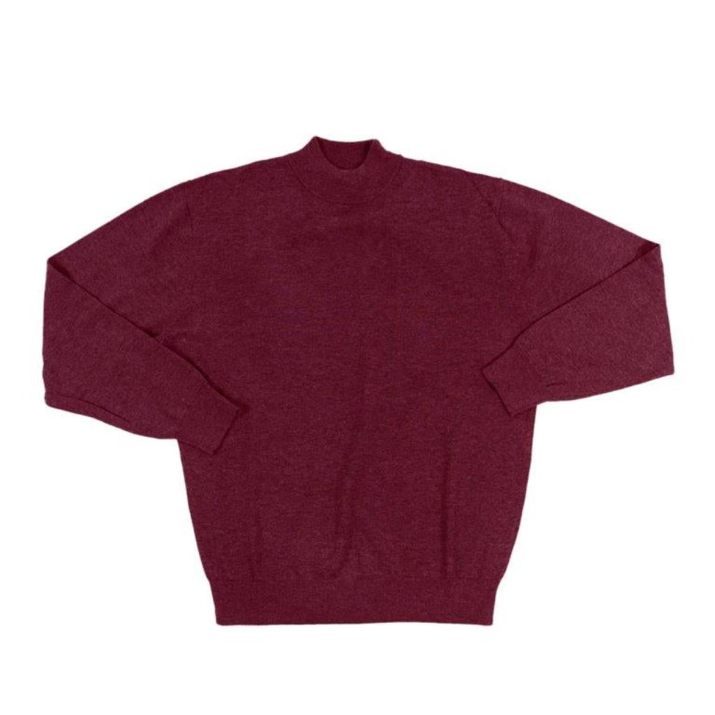FX Fusion Solid Color Mock Turtleneck Sweater