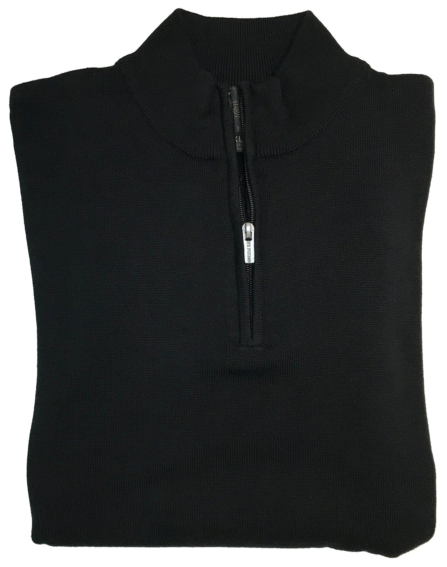 FX Fusion Solid Color 1/4 Zip Sweater