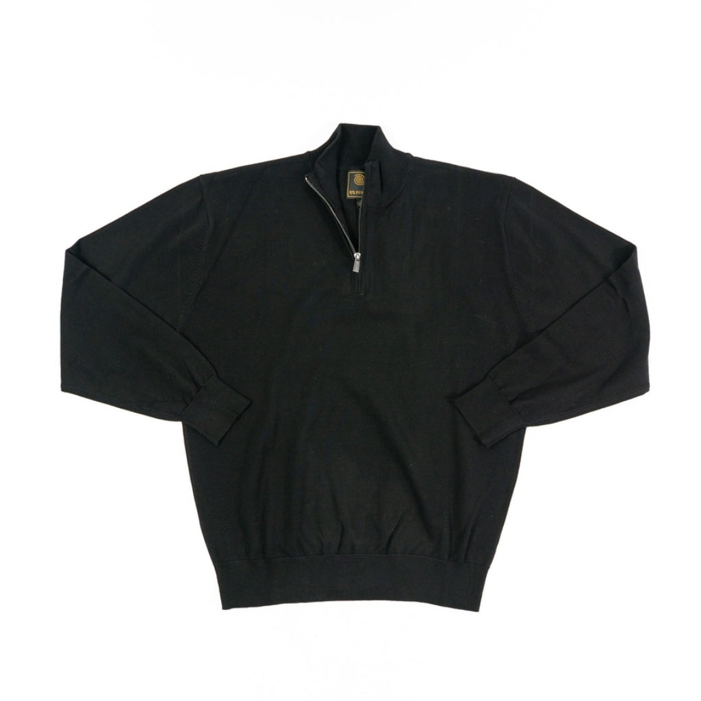 FX Fusion Solid Color 1/4 Zip Tall Size Sweater