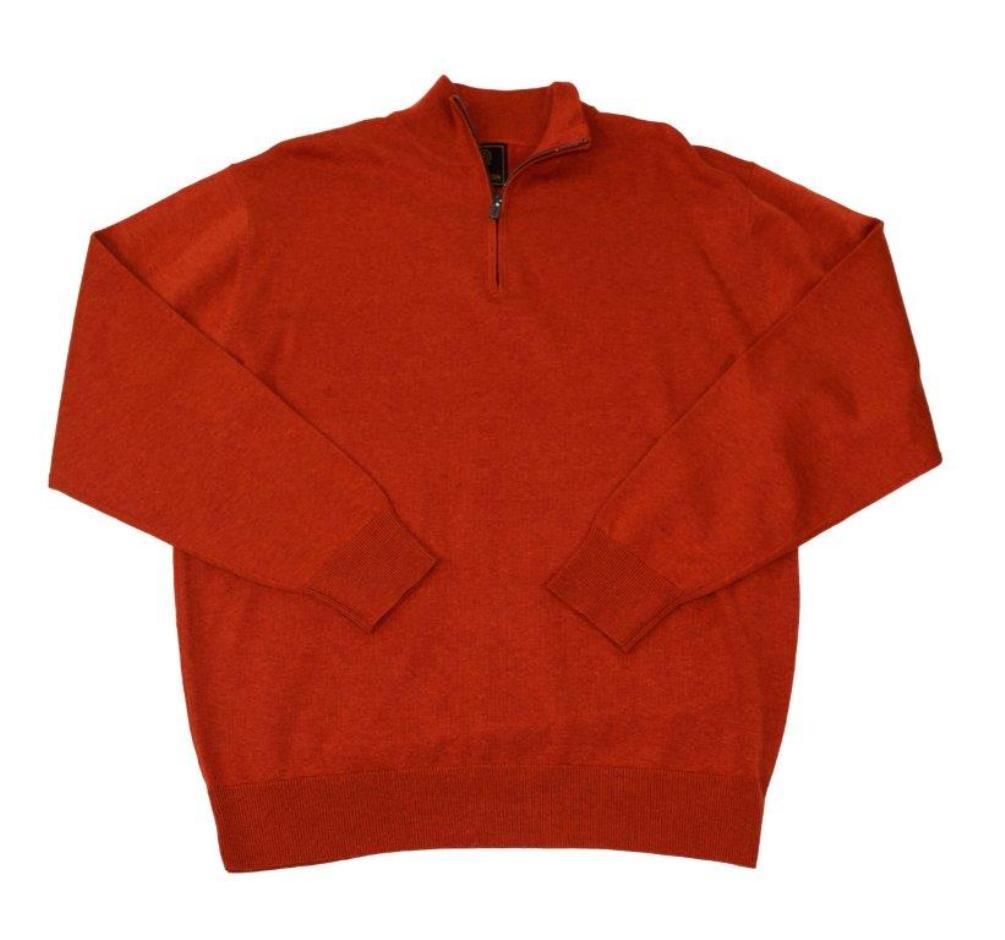 FX Fusion Solid Color 1/4 Zip Sweater