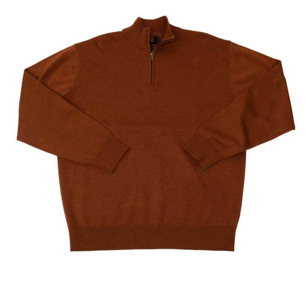 FX Fusion Solid Color 1/4 Zip Sweater