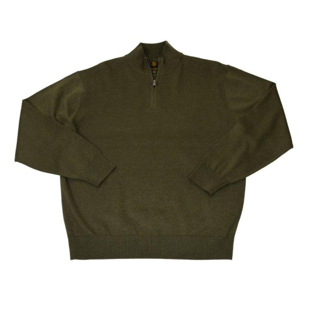 FX Fusion Solid Color 1/4 Zip Sweater