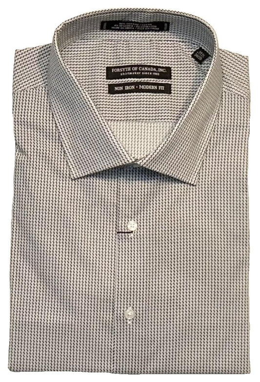 Forsyth of Canada Modern Fit Spread Collar Non-Iron Stretch Dress Shirt