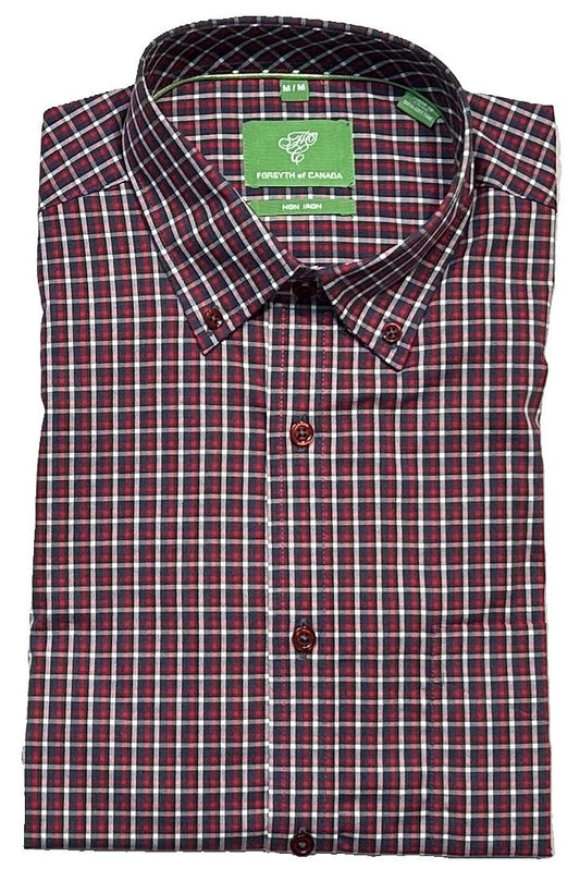 Forsyth of Canada Long Sleeve Tailored Fit Non-Iron Sport Shirt