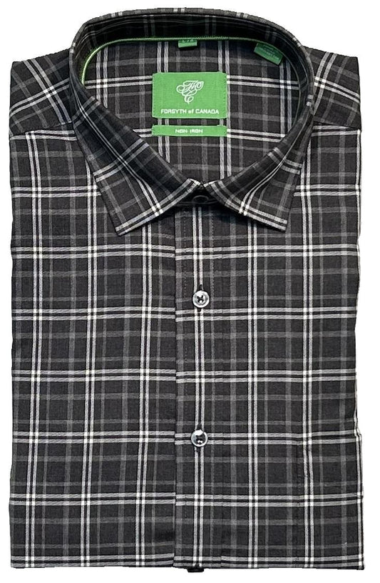 Forsyth of Canada Long Sleeve Tailored Fit Non-Iron Sport Shirt