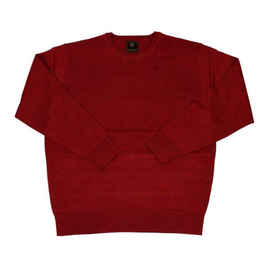 FX Fusion Solid Color Crew Neck Sweater