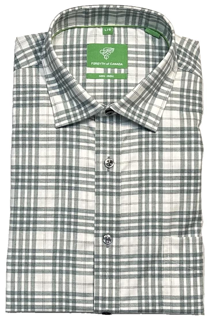 Forsyth of Canada Long Sleeve Tailored Fit Non-Iron Sport Shirt