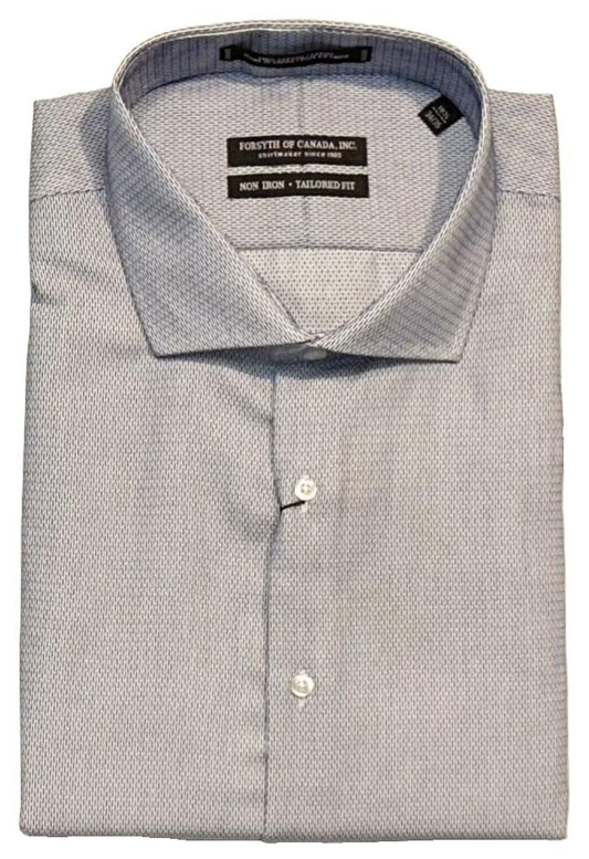 Forsyth of Canada Tailored Fit Spread Collar Non-Iron Dress Shirt