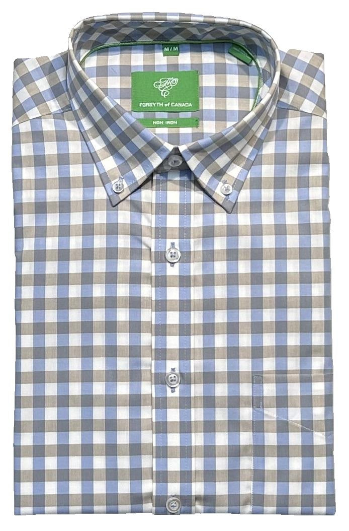 Forsyth of Canada Long Sleeve Tailored Fit Non-Iron Sport Shirt