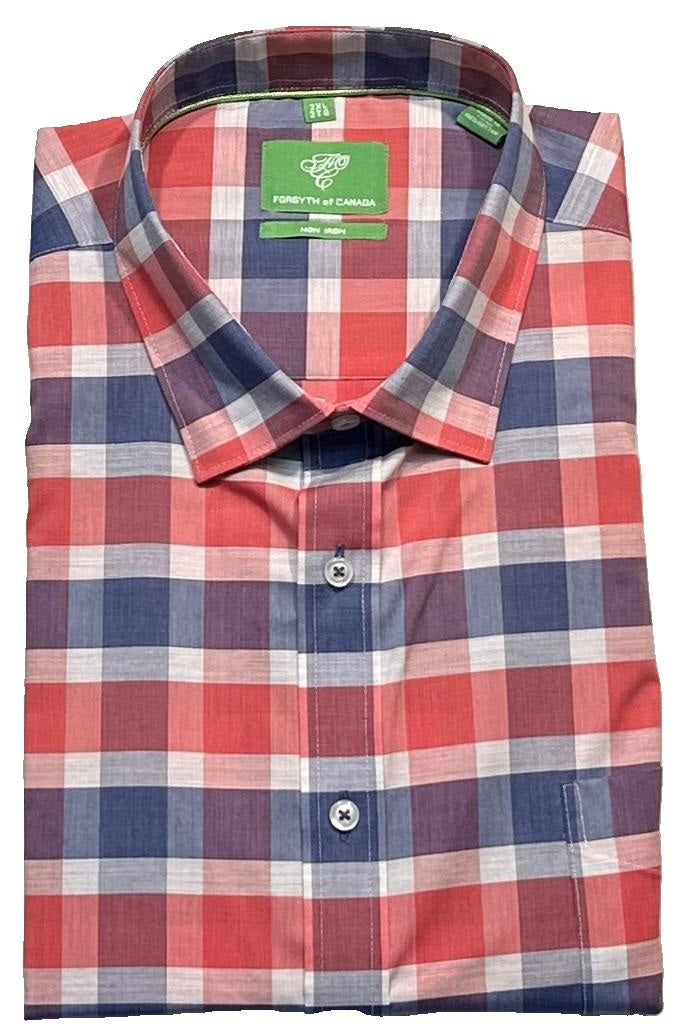 Forsyth of Canada Long Sleeve Tailored Fit Non-Iron Sport Shirt