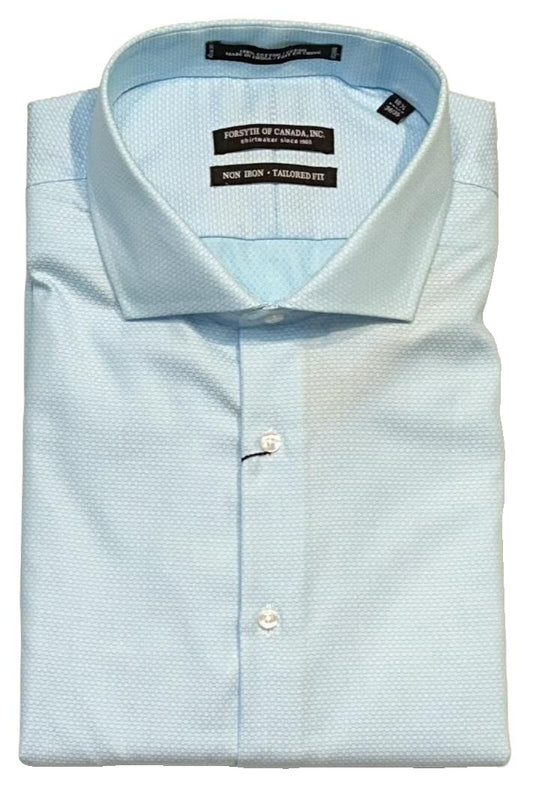 Forsyth of Canada Tailored Fit Spread Collar Non-Iron Dress Shirt