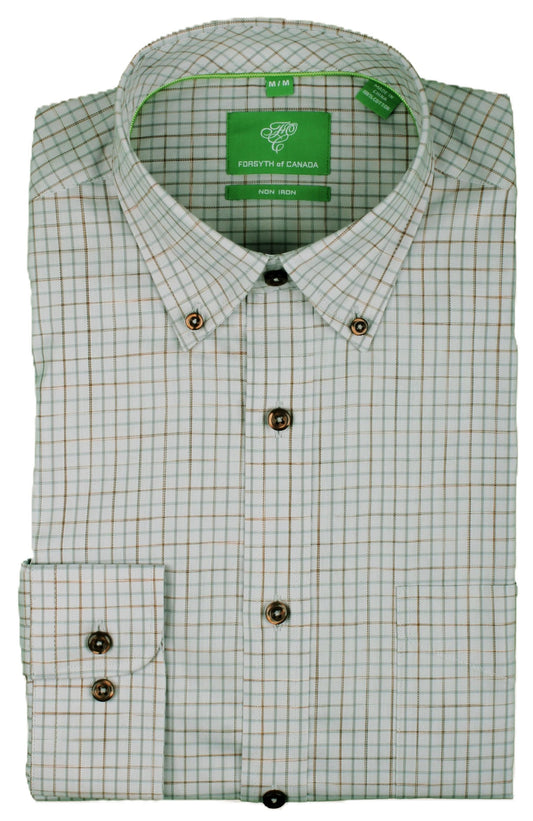 Forsyth of Canada Long Sleeve Tailored Fit Non-Iron Sport Shirt