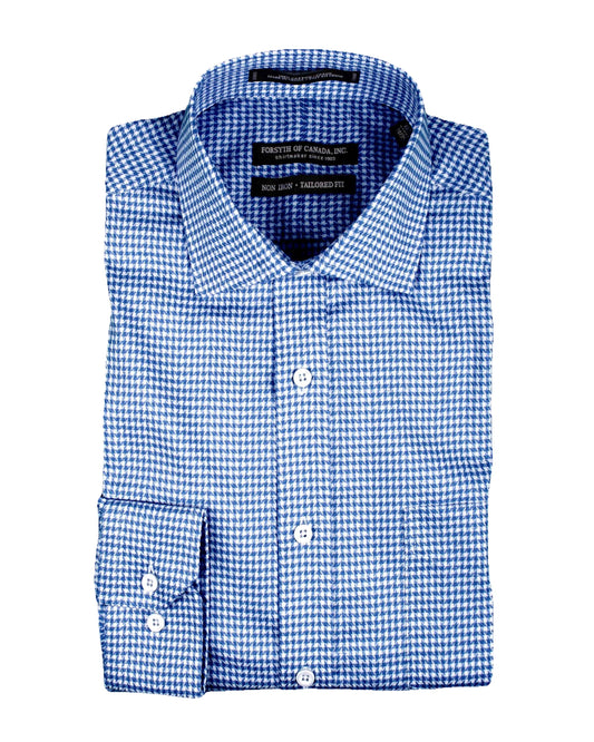 Forsyth of Canada Tailored Fit Spread Collar Non-Iron Dress Shirt