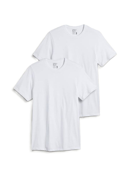Jockey 100% Cotton Tall Man Classic Crew Neck T-Shirt (2 Pack)