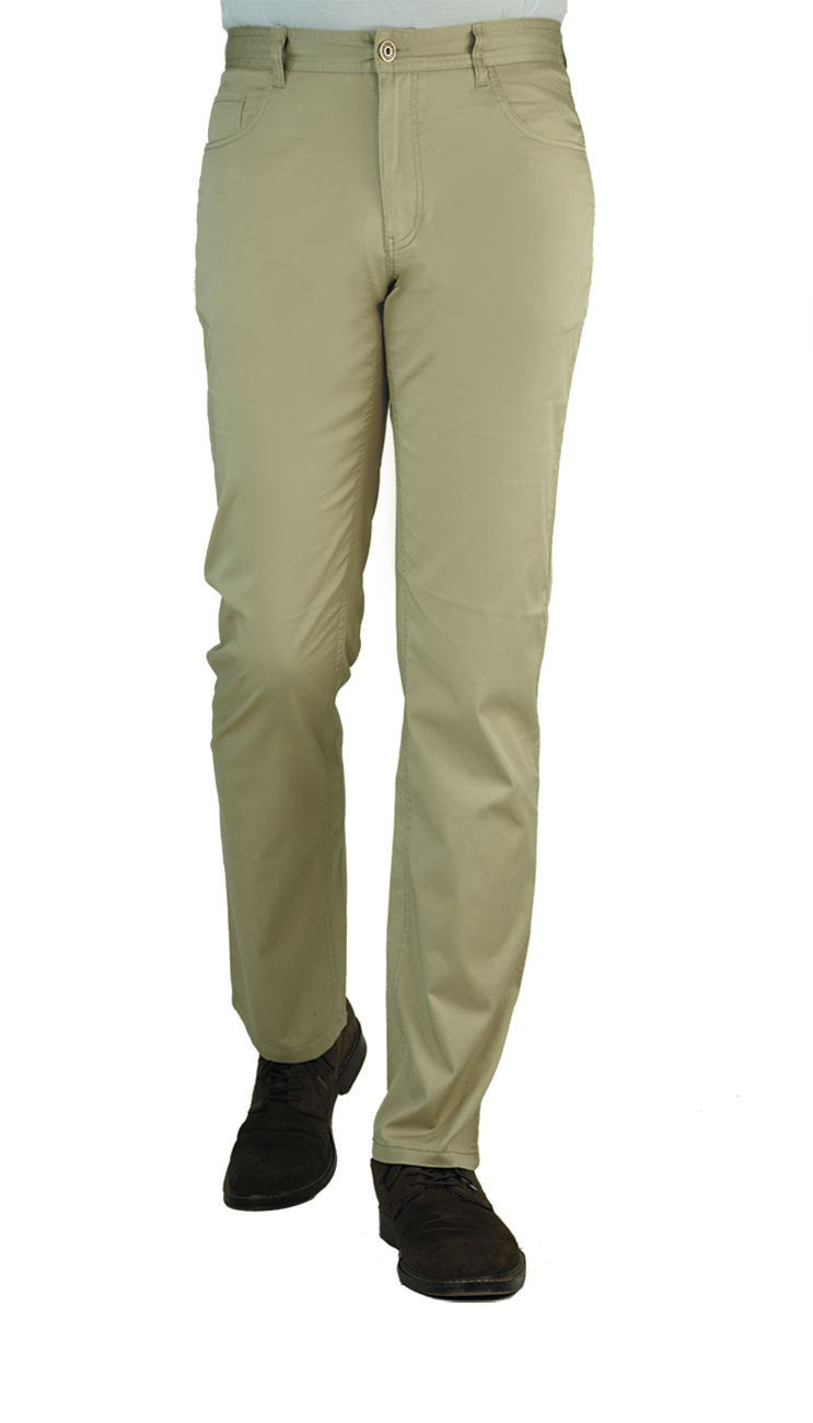 Enzo Modern Fit Luxury Cotton Stretch Dress Pants - Alpha