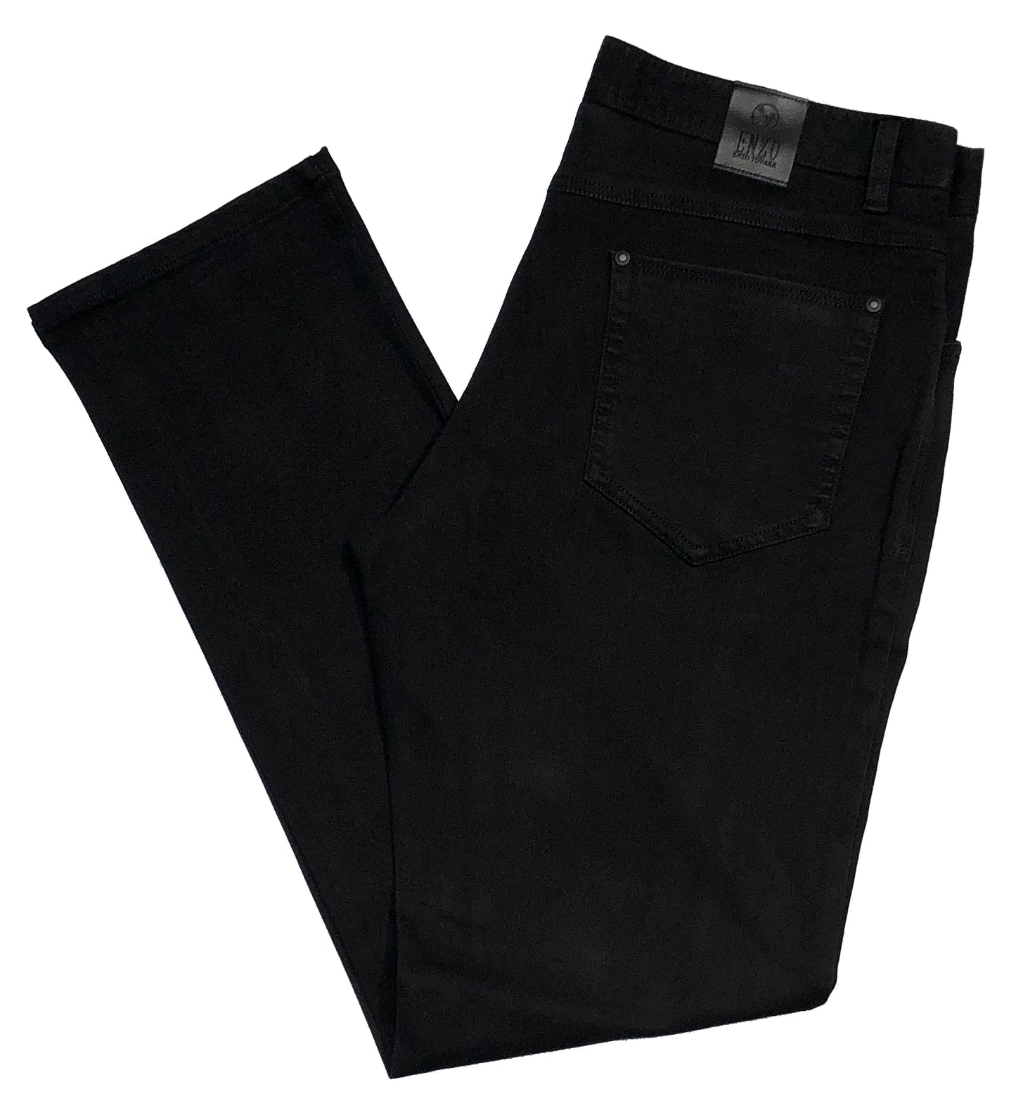 Enzo Modern Fit Luxury Cotton Stretch Dress Pants - Alpha
