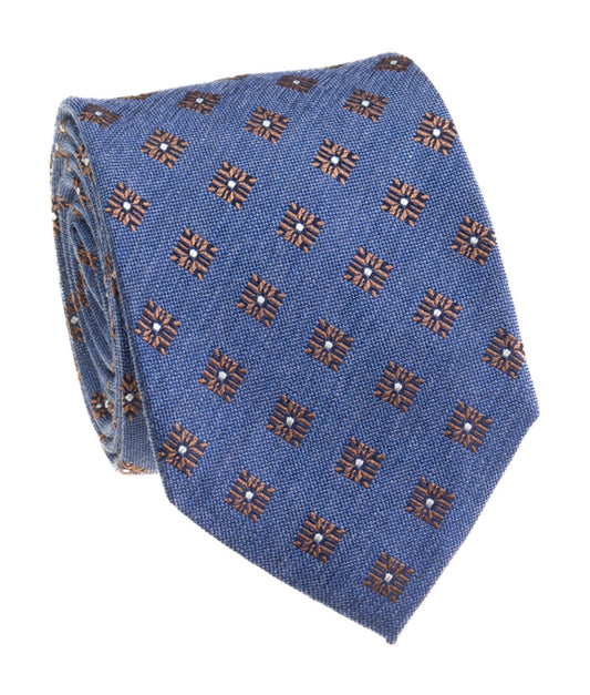Bocara Silk/Cotton Blend Neck Tie
